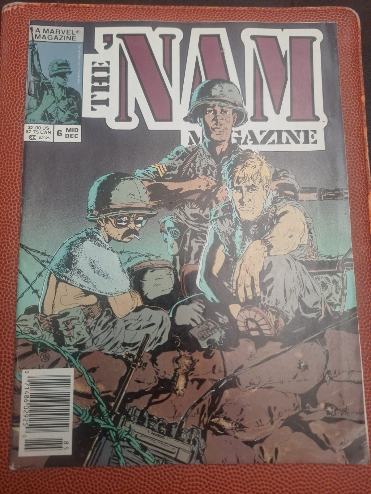 The \'nam Magazine #6 (Marvel Comics Mid December 1988)