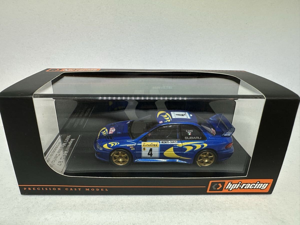 Subaru Impreza WRC 97 #4 Rally Model 1/43 HPI14Y+ JAPAN