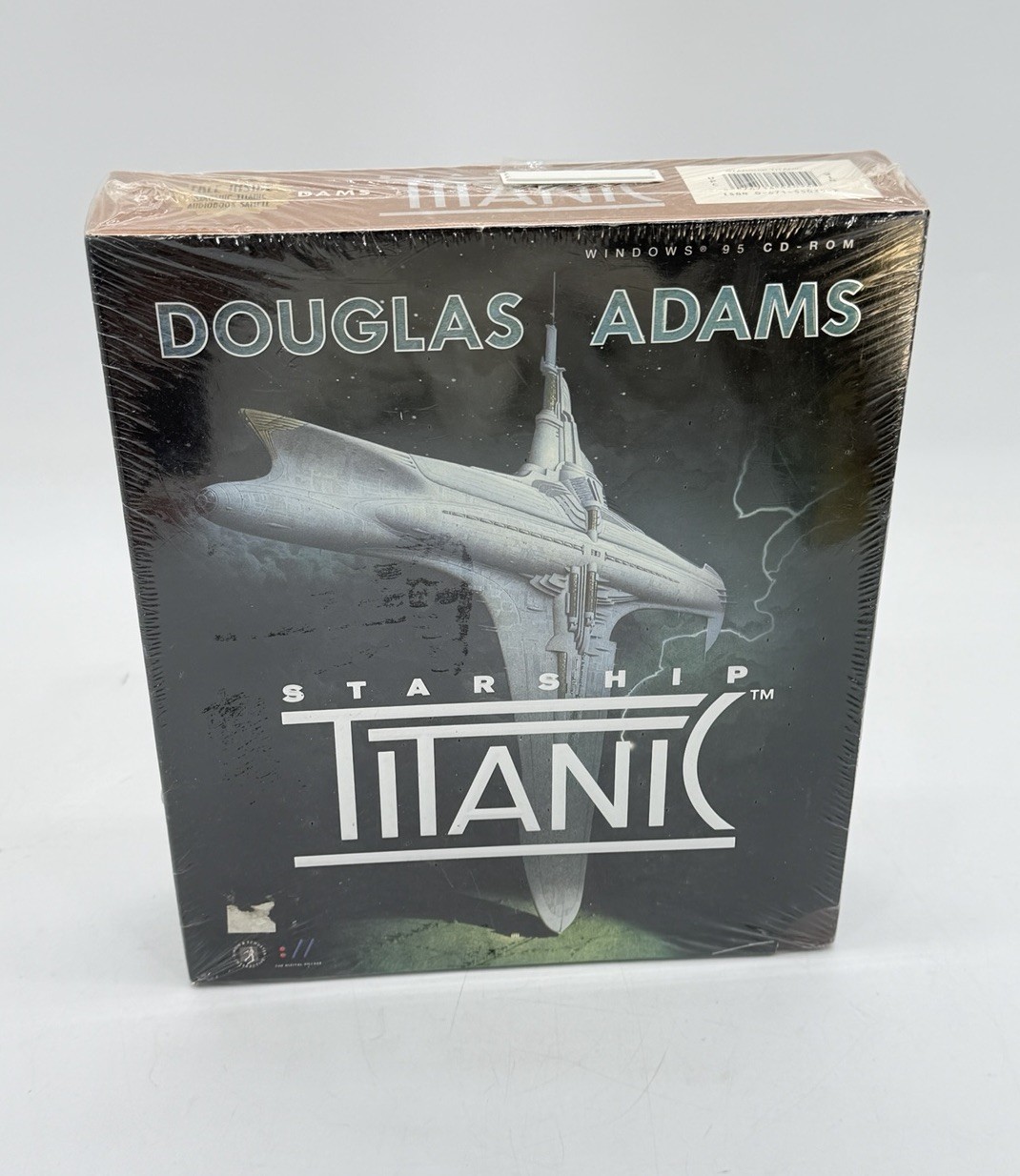 Vintage 1998 Douglas Adams Starship Titanic Big Box PC Game NEW SEALED RARE