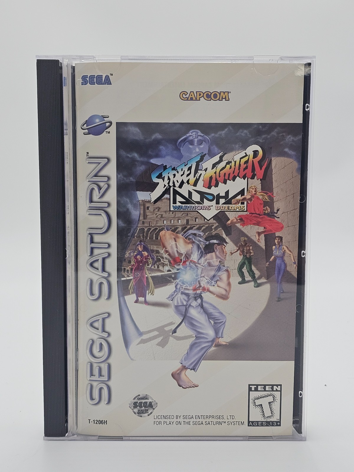 Sega Saturn Street Fighter Alpha Warriors Dreams CIB Cleaned & Tested