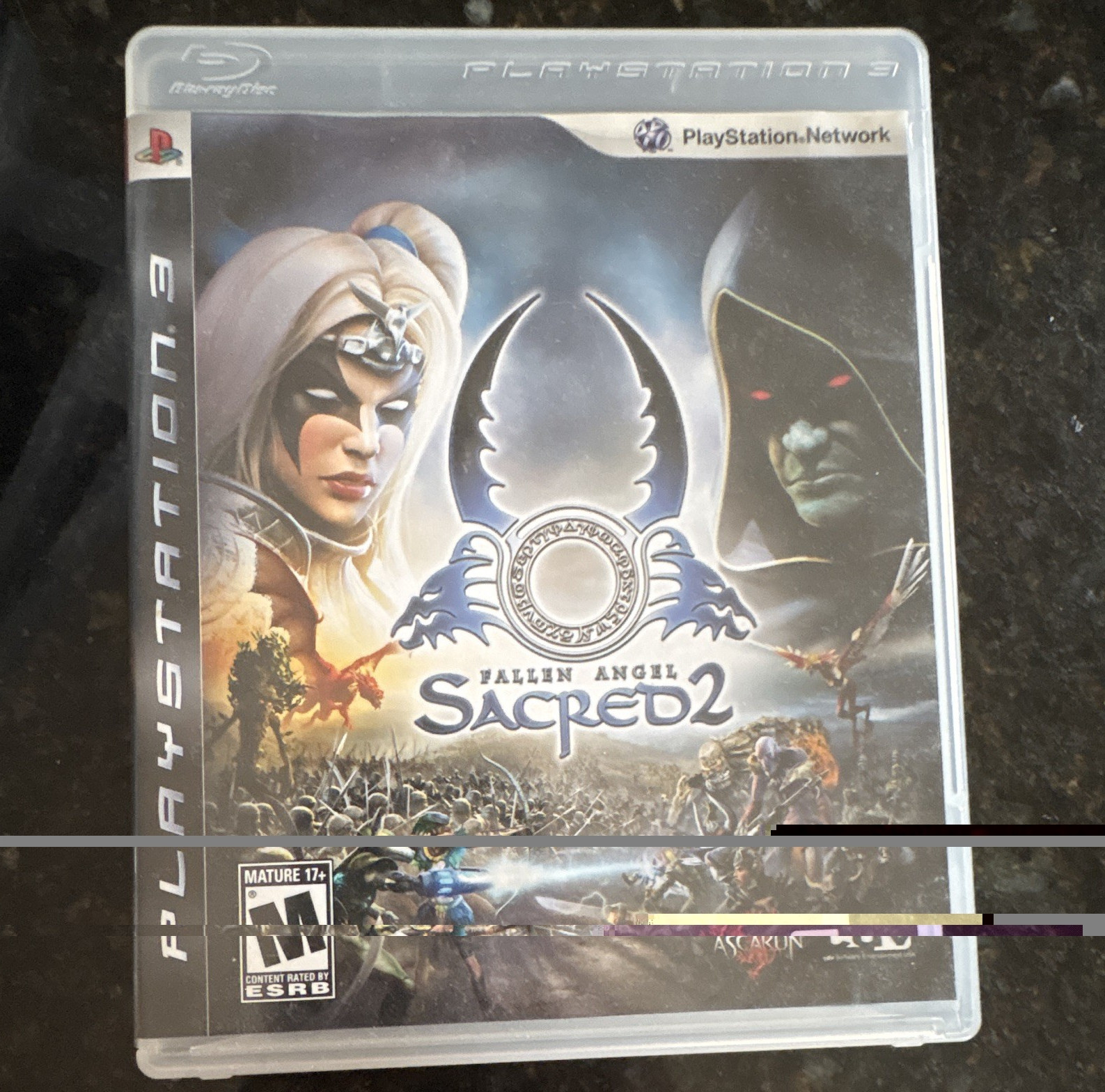CDV Sacred 2: Fallen Angel (PS3) 2009 M Mature Action RPG NTSC-U/C Manual