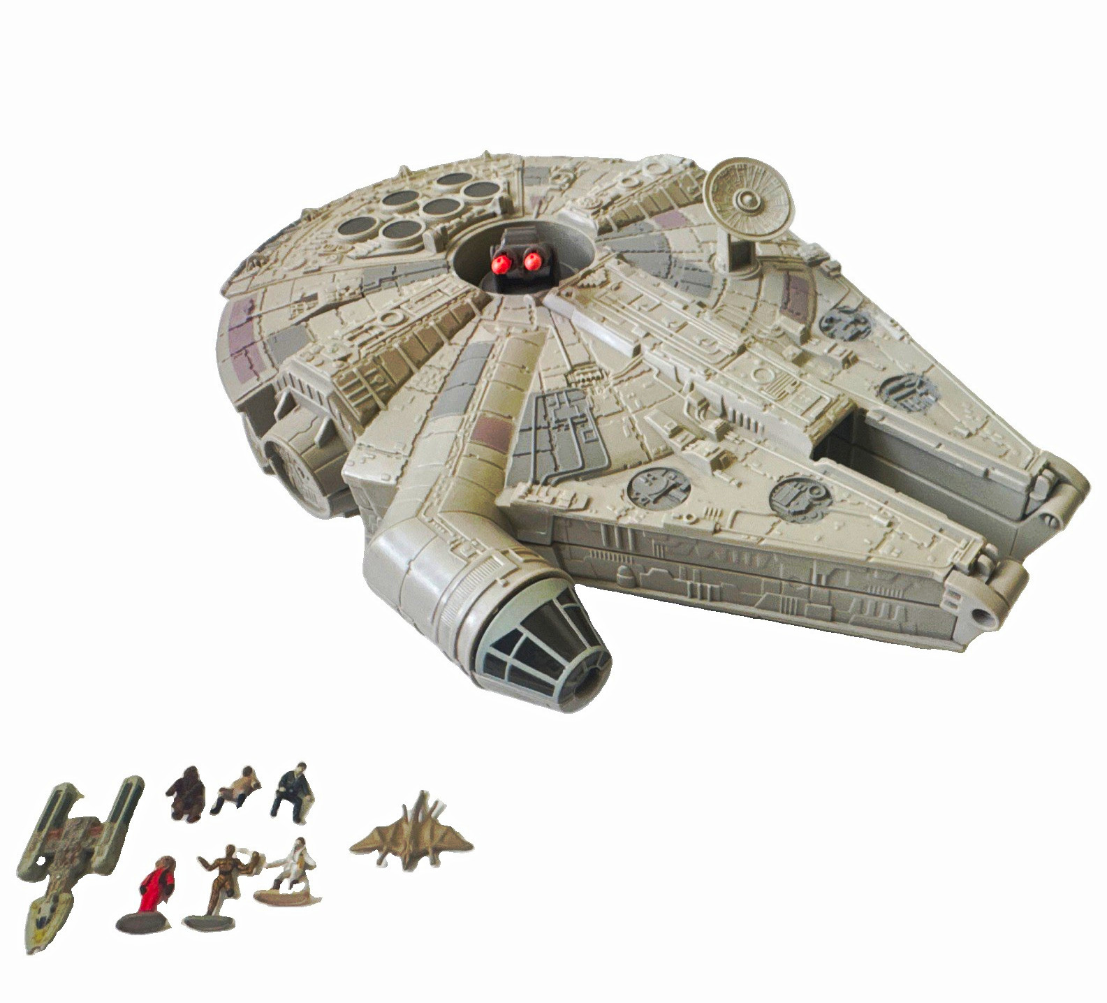 1995 Galoob/Hasbro Micro Machines Star Wars Millennium Falcon Playset Complete