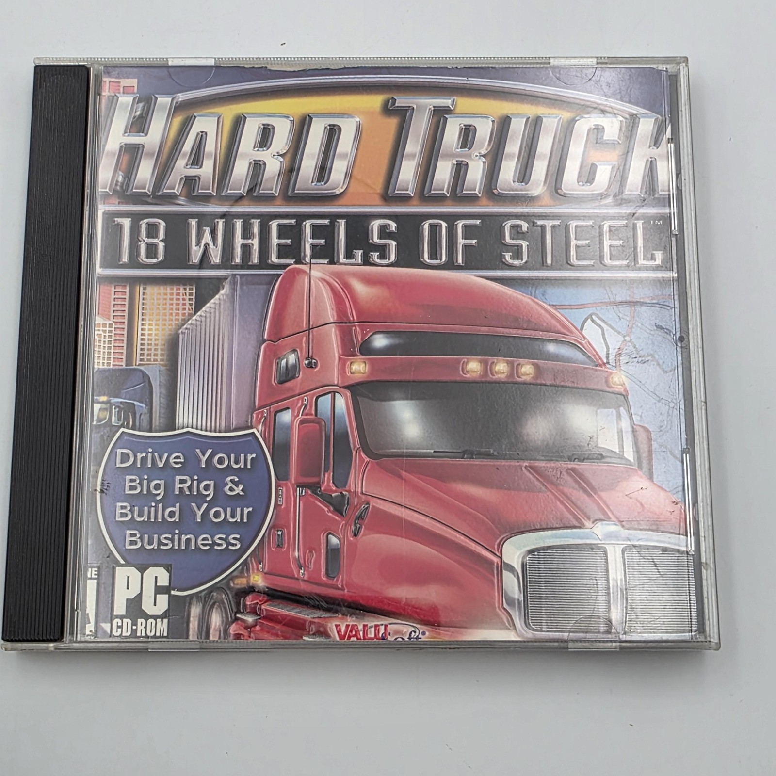 Hard Truck 18 Wheels Of Steel PC CD-ROM Game ValuSoft Simulation E 2002