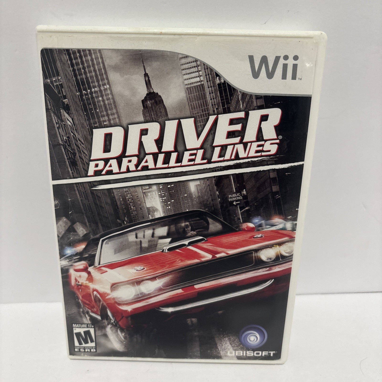 Driver Parallel Lines Nintendo Wii Complete w Manual