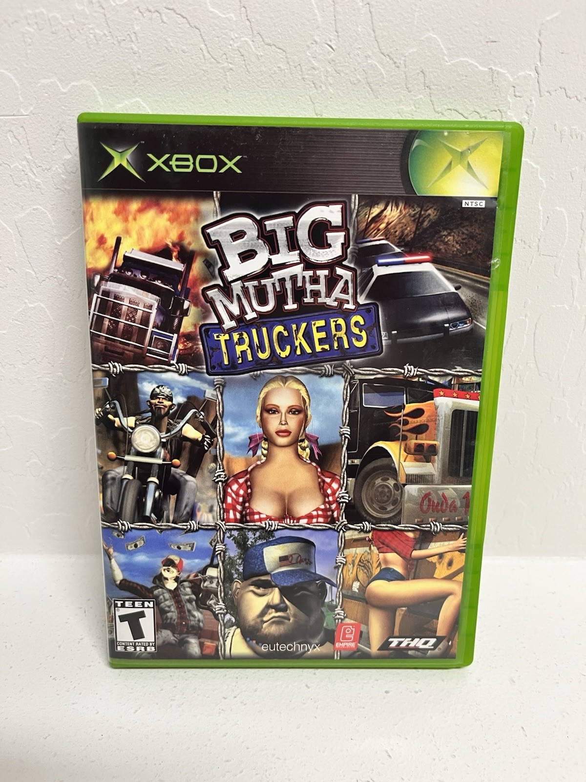 Big Mutha Truckers Original Xbox 2003 No Manual Tested Works Great