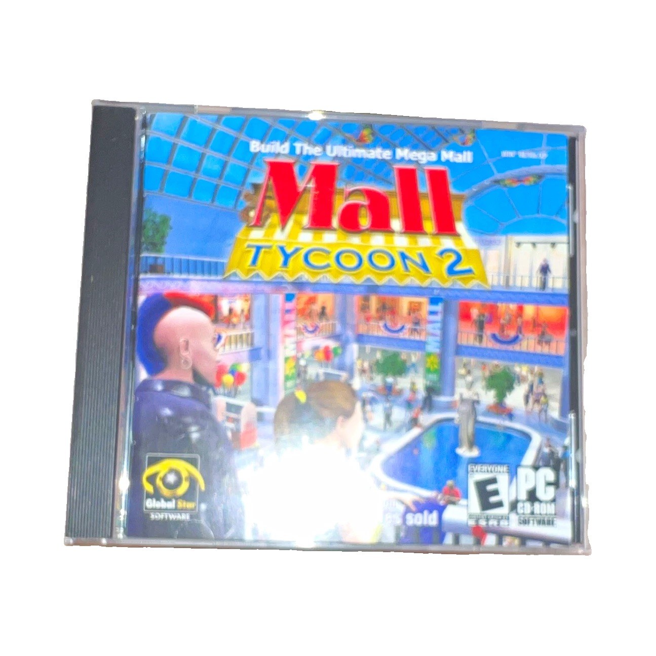 Mall Tycoon 2 PC CD-ROM Global Star Software 2003 E Simulation Manual Included