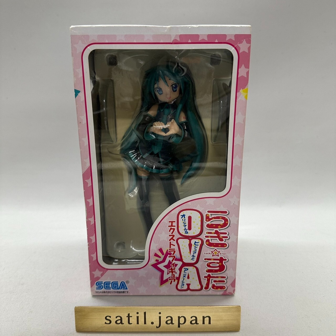 [Unopened] SEGA Lucky Star Kagami Hiiragi Hatsune Miku Cosplay Ver. Figure Japan