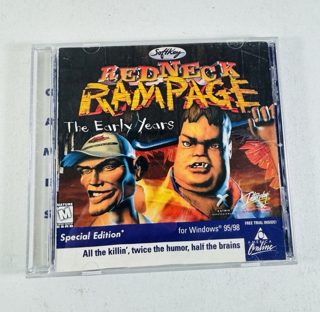 Redneck Rampage: The Early Years -- Special Edition (PC, 1997) ML430