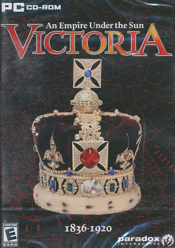 VICTORIA AN EMPIRE UNDER THE SUN 1836-1920 Europa Strategy PC Game - BRAND NEW