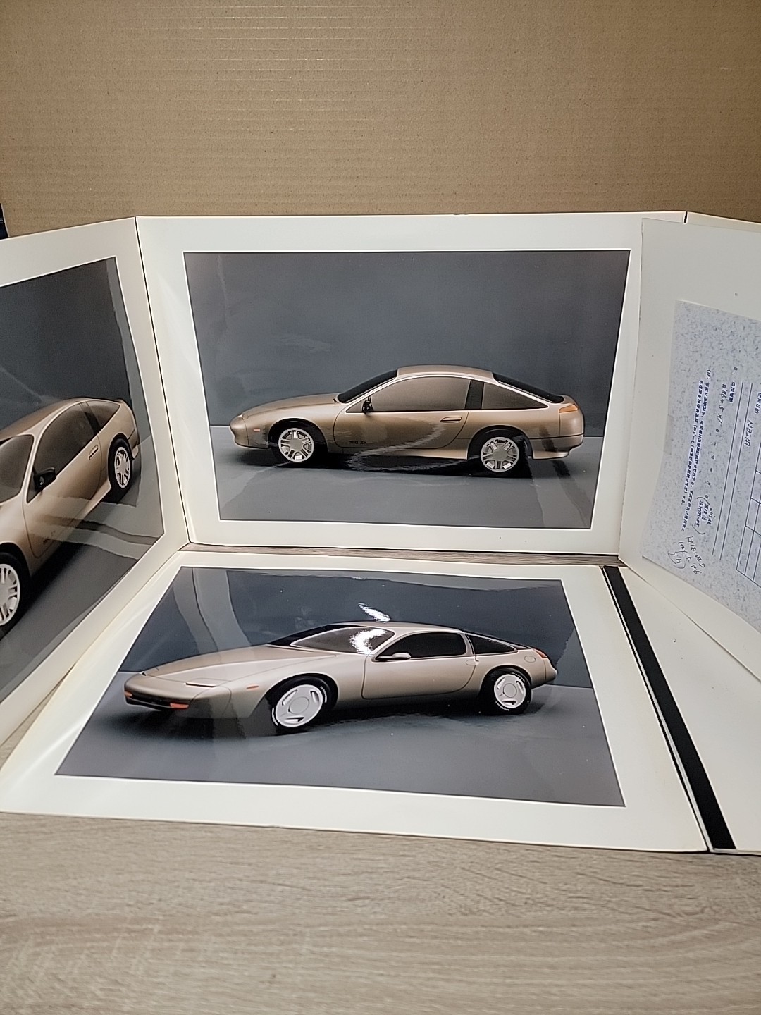 1986 Nissan 320ZX Concept Photographs Confidential Brochure Japanese Text (Rare)