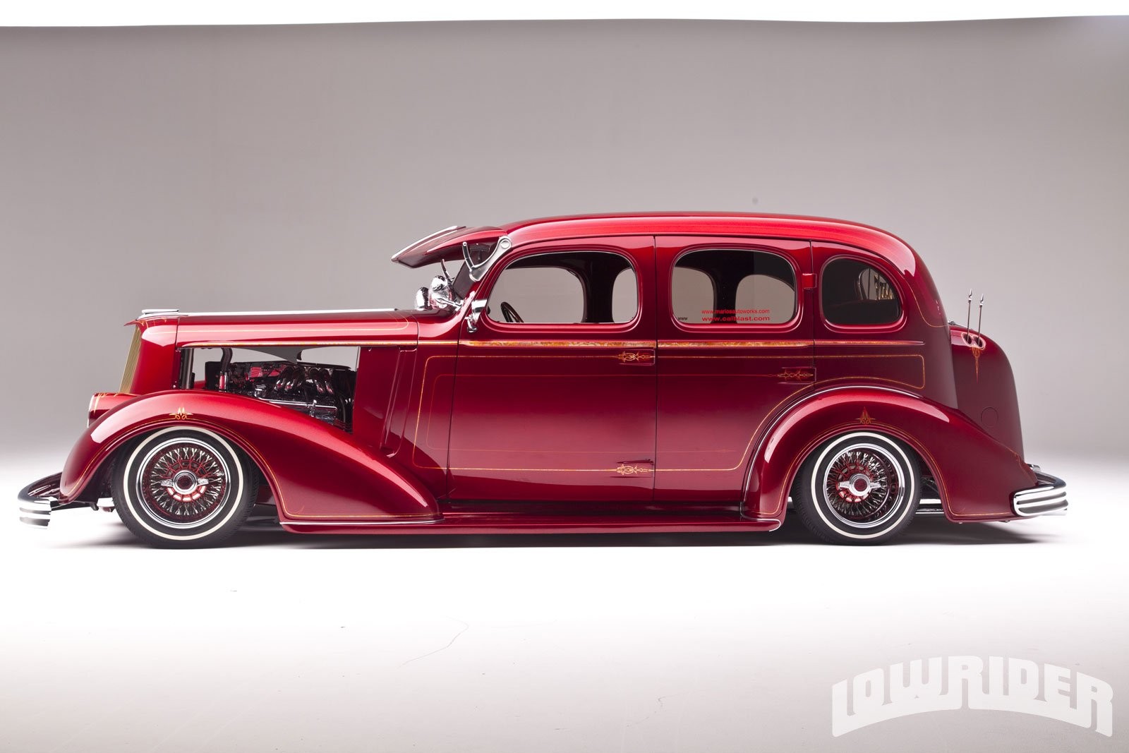 Cars 1936 chevrolet master deluxe lowrider custom tuning Art Print Poster 11x17