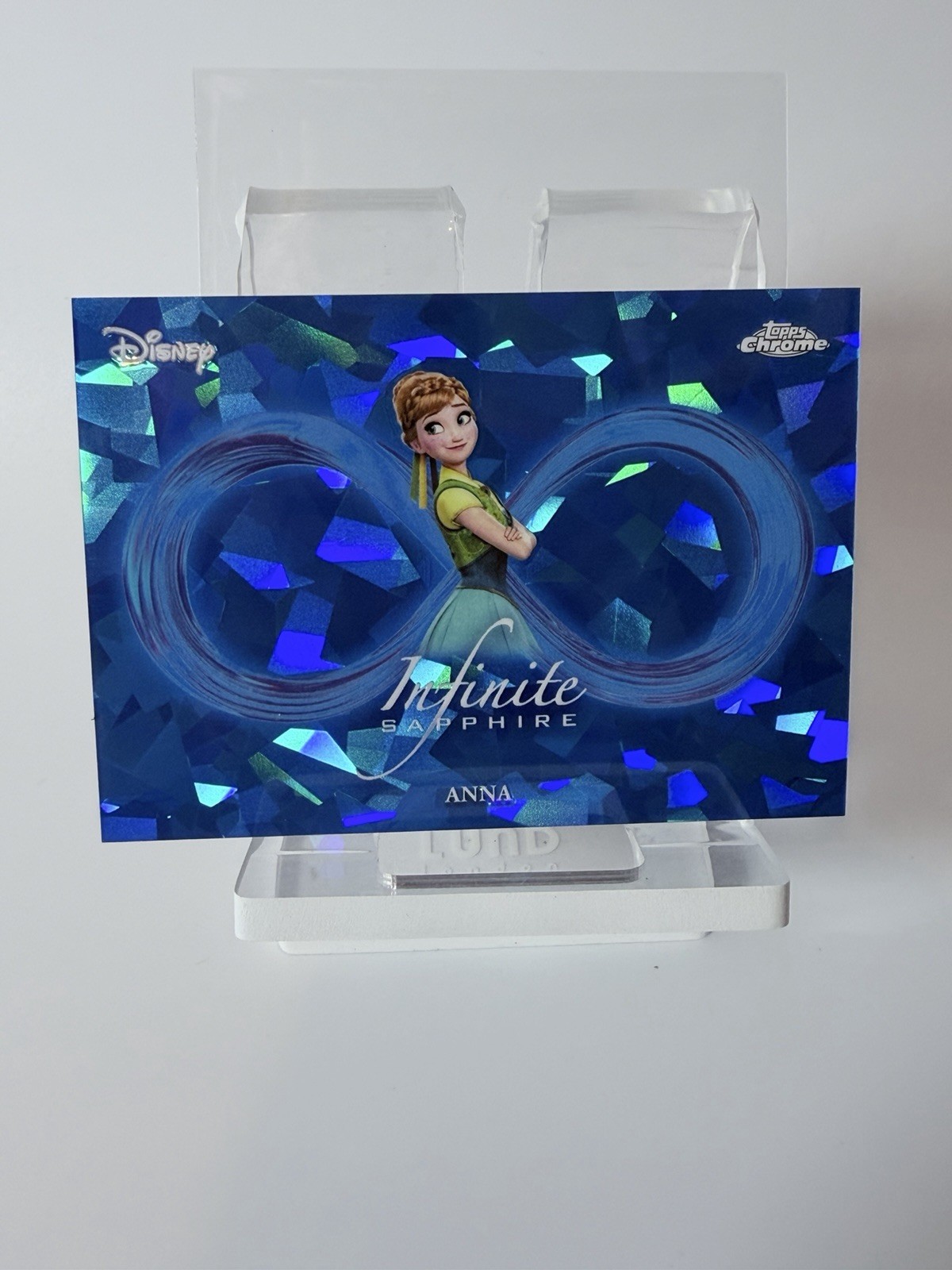 2026 TOPPS Chrome Sapphire Disney Infinite Sapphire Anna Case Hit