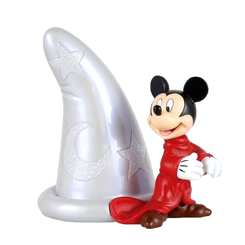 Disney 100 Years Of Wonder Fantasia Sorcerer Mickey Hat Resin 5-1/2