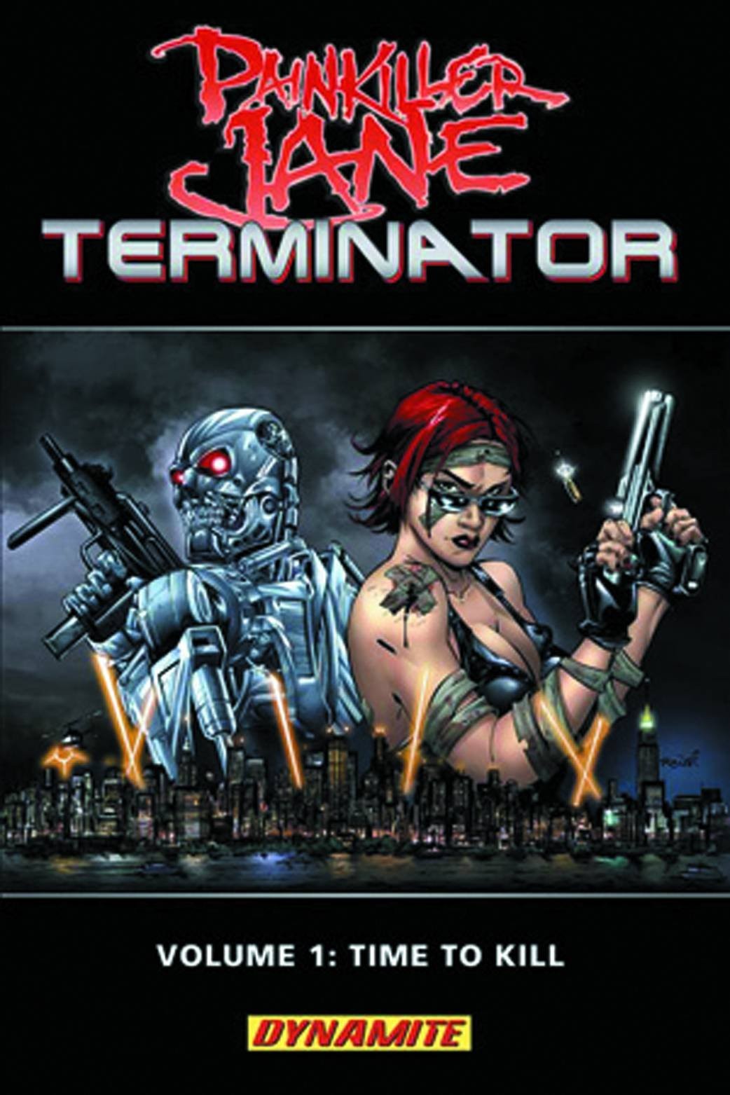 Painkiller Jane Vs. Terminator: Time to Kill