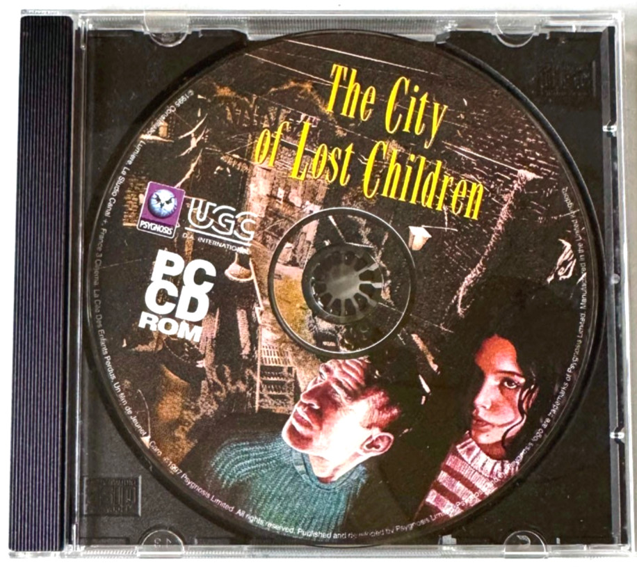 The City of Lost Children (PC game, 1997) with manual