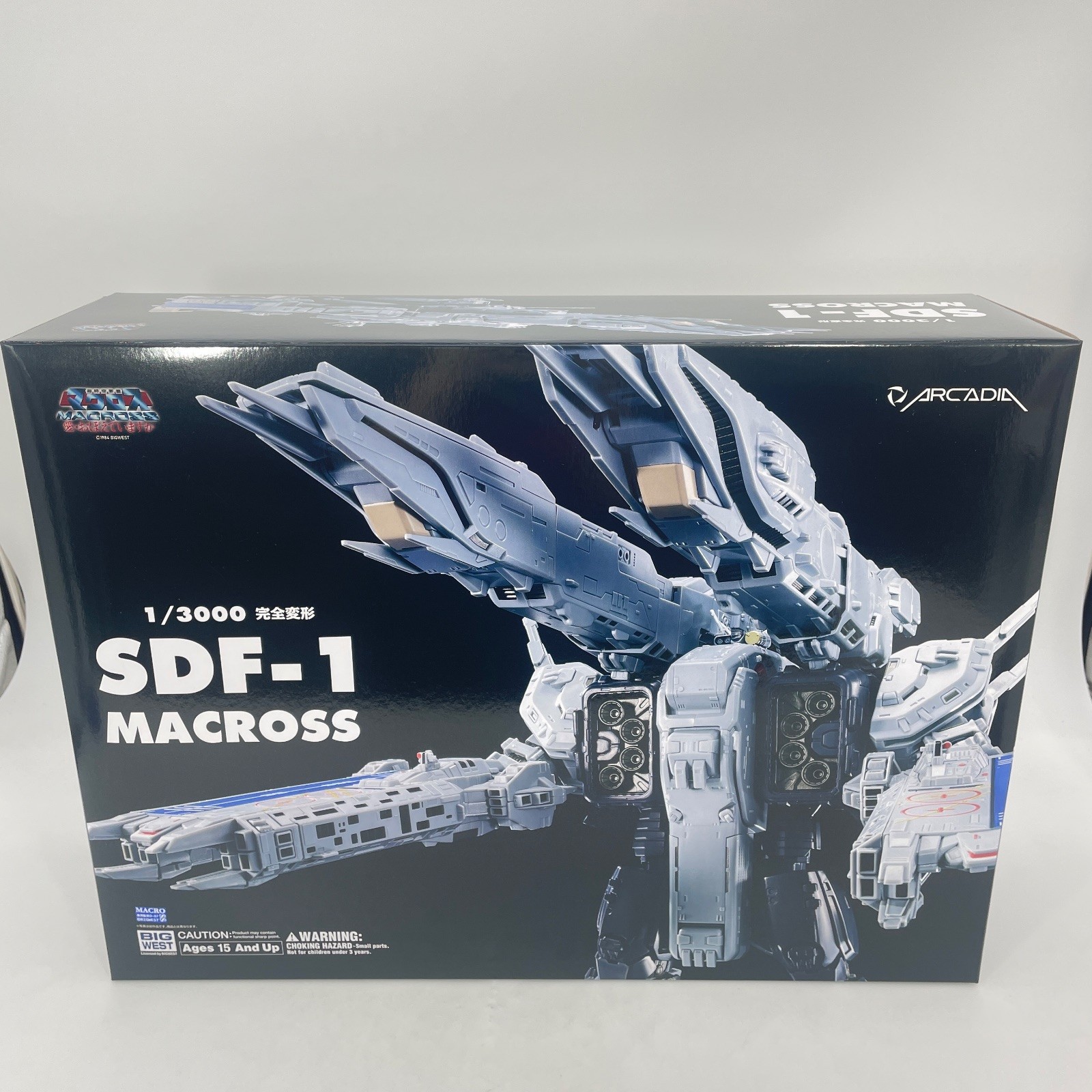 Perfect Transformation Storm SDF-1Macross 1/3000 Figure Arcadia w/Box