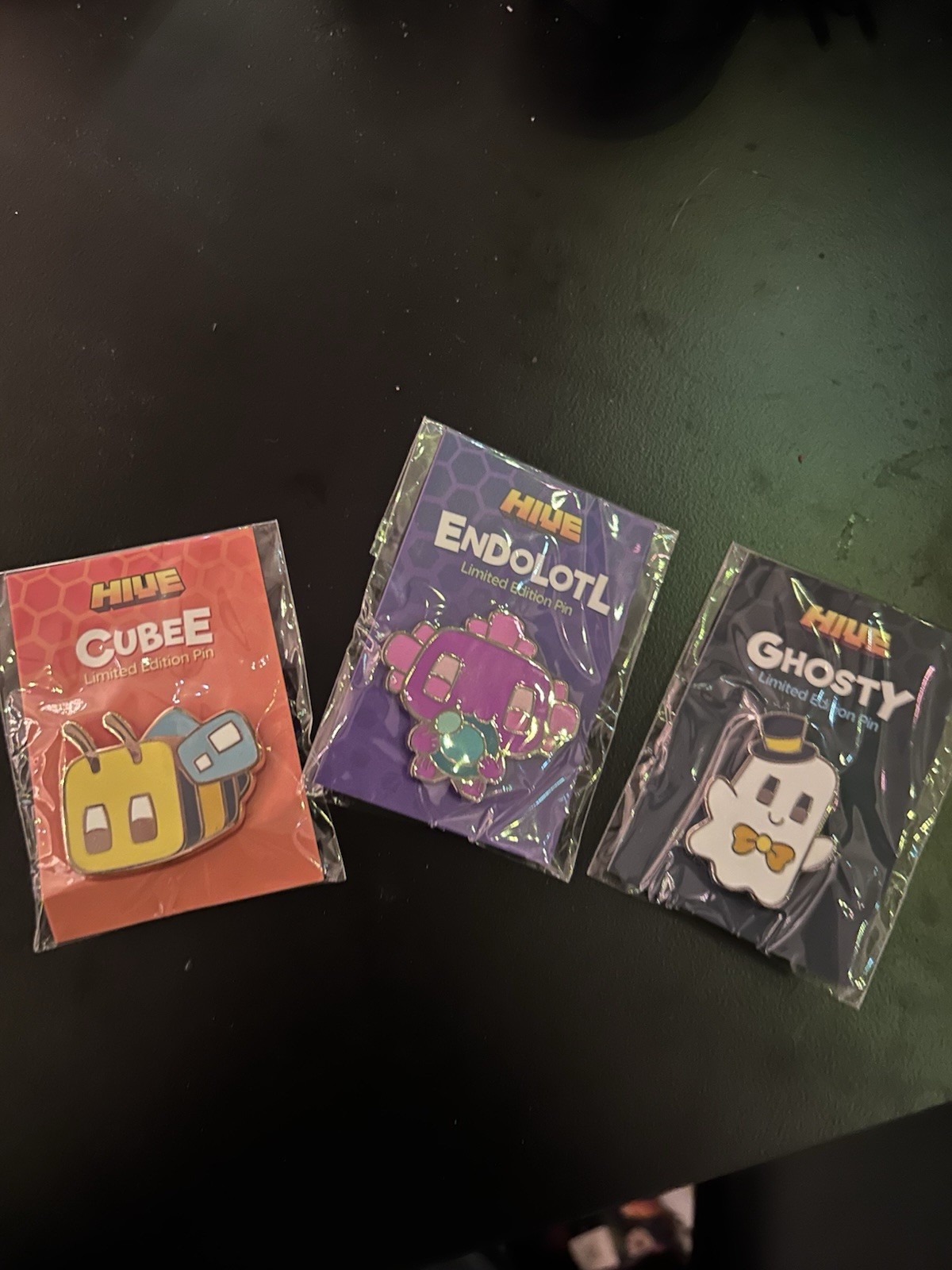 The Hive Limited Edition Pin Set of 3 (Will Send Codes After Purchase)