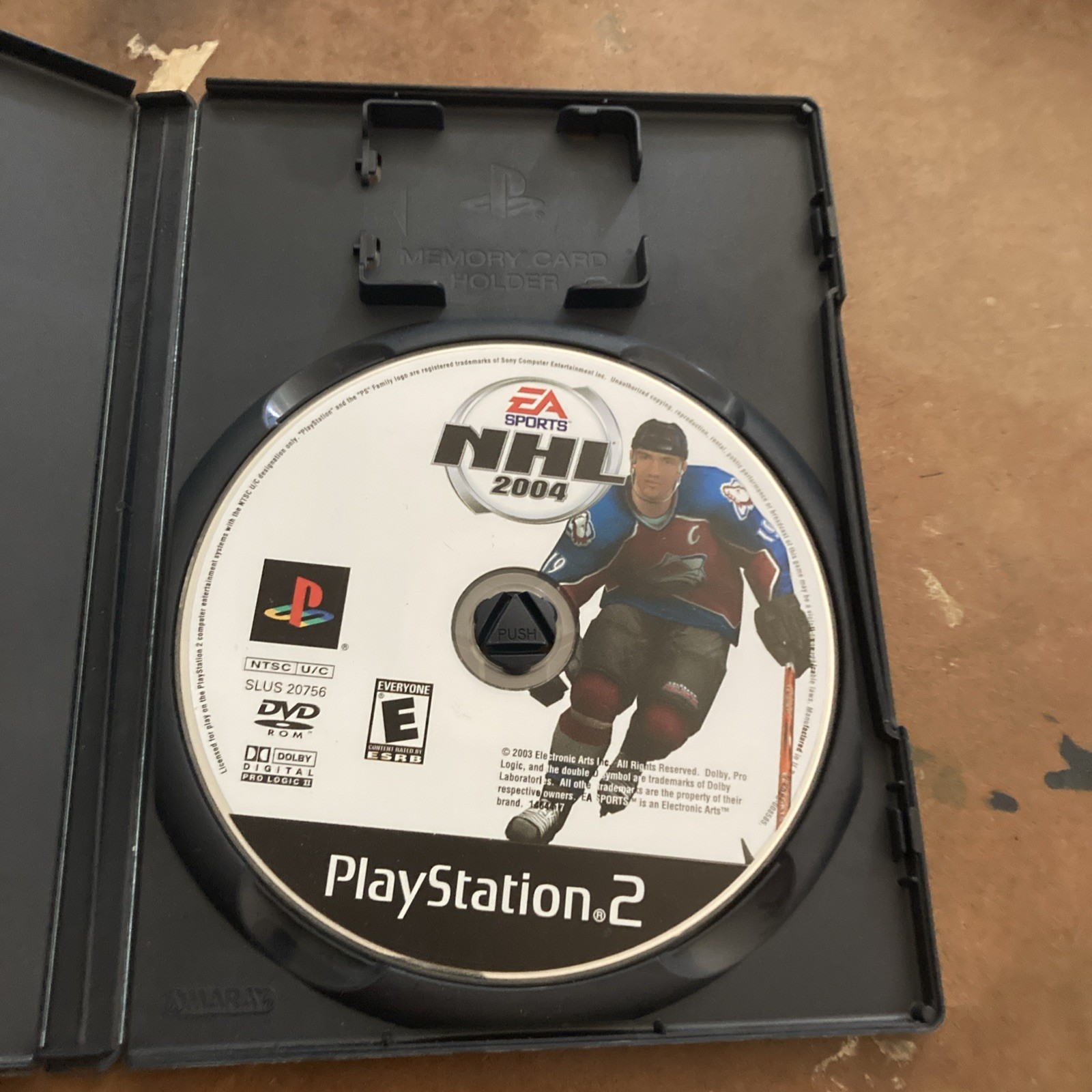 EA Sports NHL 2004 Game (Sony PlayStation 2, 2003) Disk Only