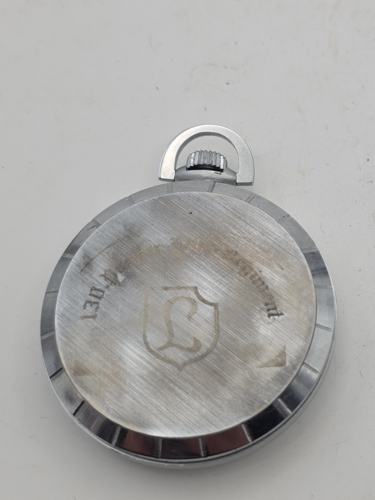 German WW2 Panzer-Lehr-Division WERNER HEISENBERG Swiss  wind up Pocket Watch 