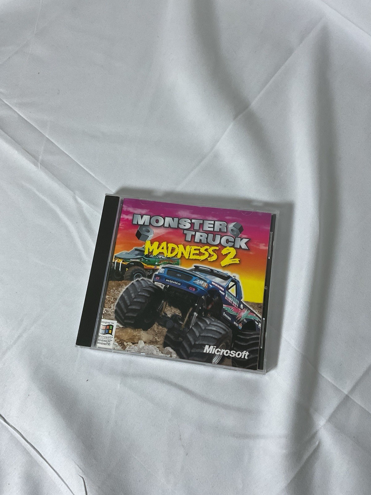 Monster Truck Madness 2 Racing Game Microsoft (PC CD-ROM, 1998) - TESTED WORKING