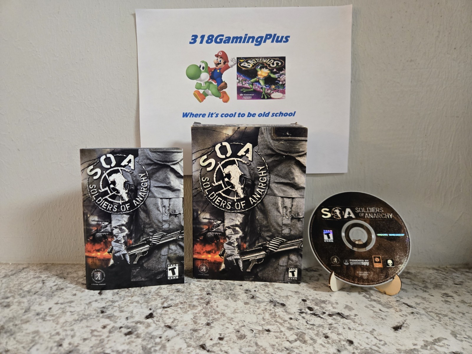 SOA: Soldiers of Anarchy (PC, 2002) CIB FAST SAME DAY SHIPPING