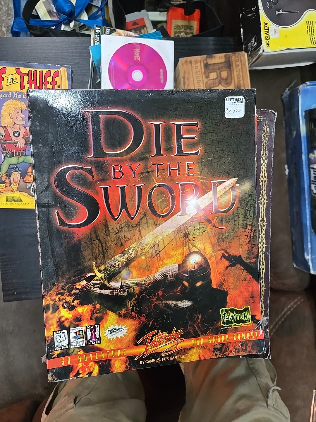 VTG BIG BOX Die By the Sword PC Windows 95 1998