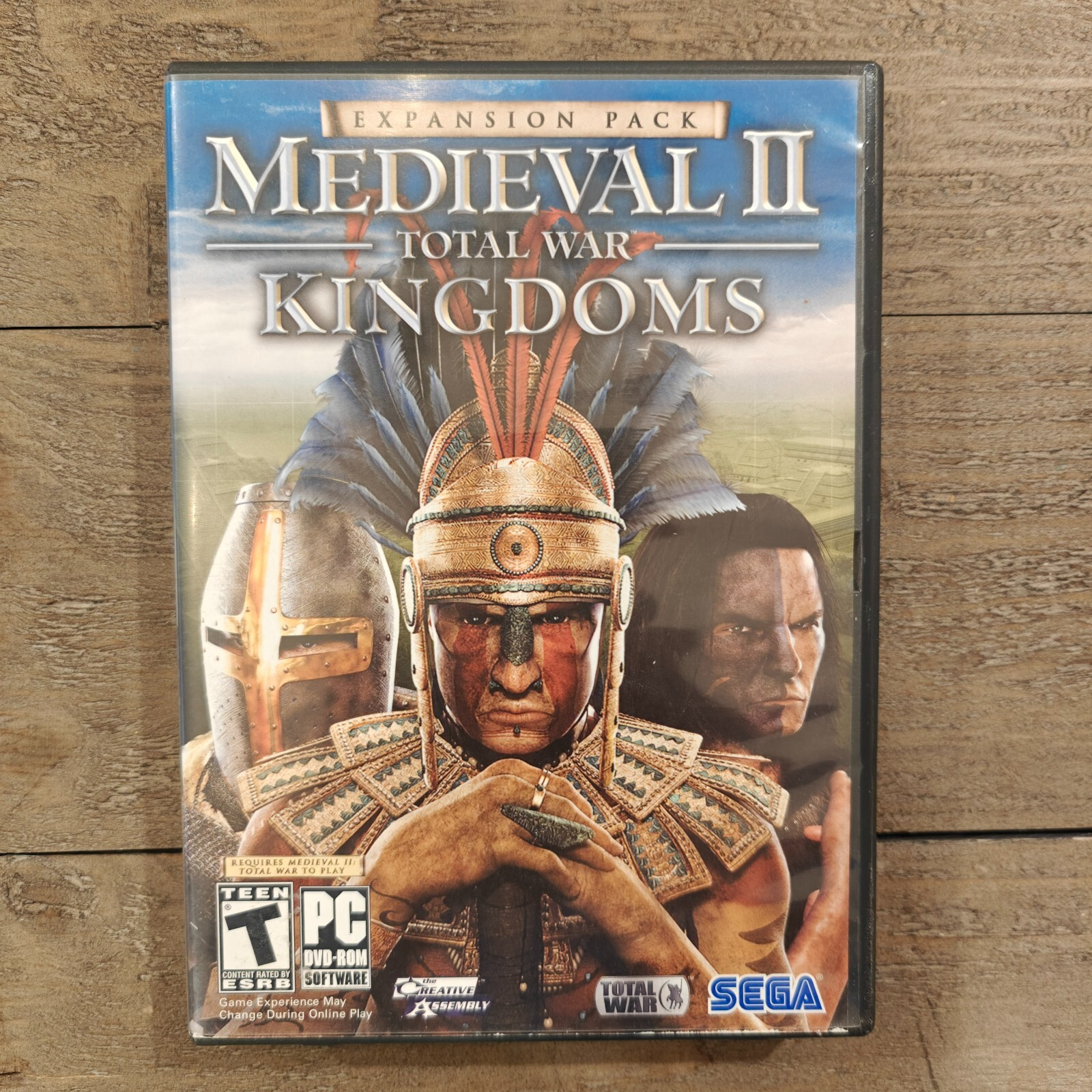 Medieval 2 Total War Pc dvd Video Game Sega Complete CIB w Manual