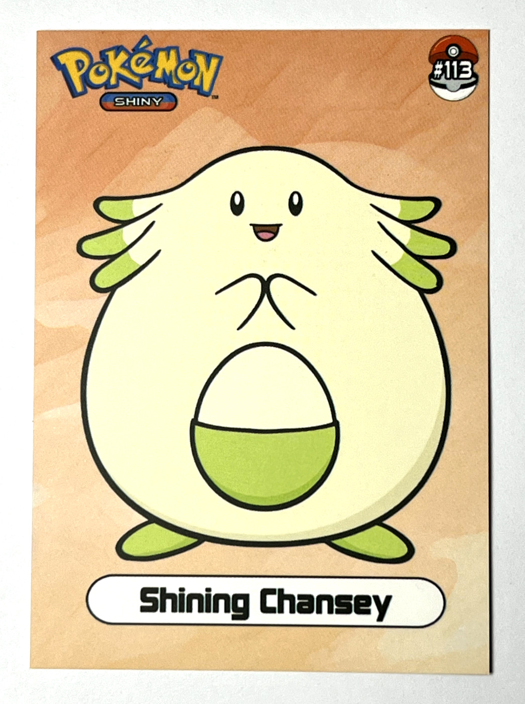 2024 SHINY POKEMON Card #113 CHANSEY Kanto Peru Edition