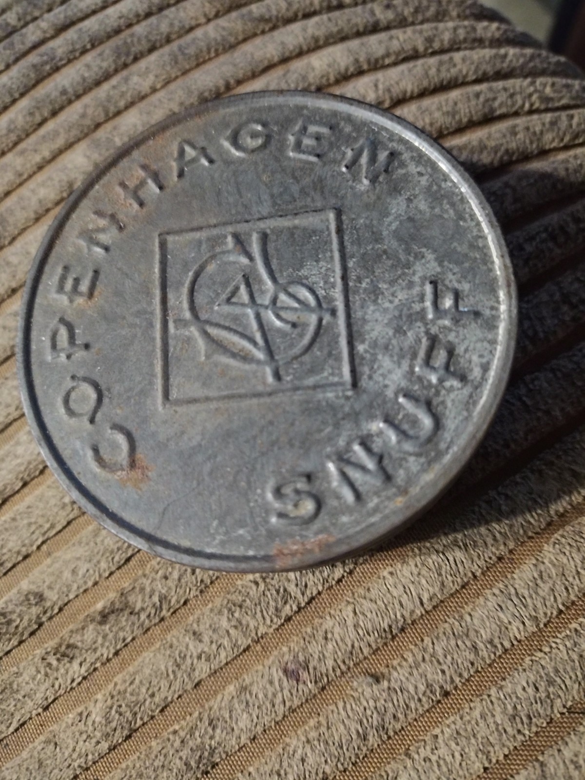 April 4, 1929 Copenhagen Snuff Can