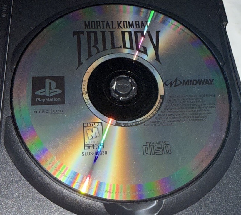 Mortal Kombat Trilogy (Sony PlayStation 1, 1996) PS1 Disc Only Tested