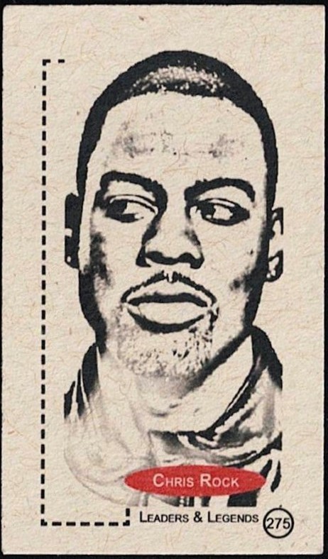 CHRIS ROCK - 2011 'LEADERS & LEGENDS' Card #275 - AMERICAN COMEDIAN/ACTOR