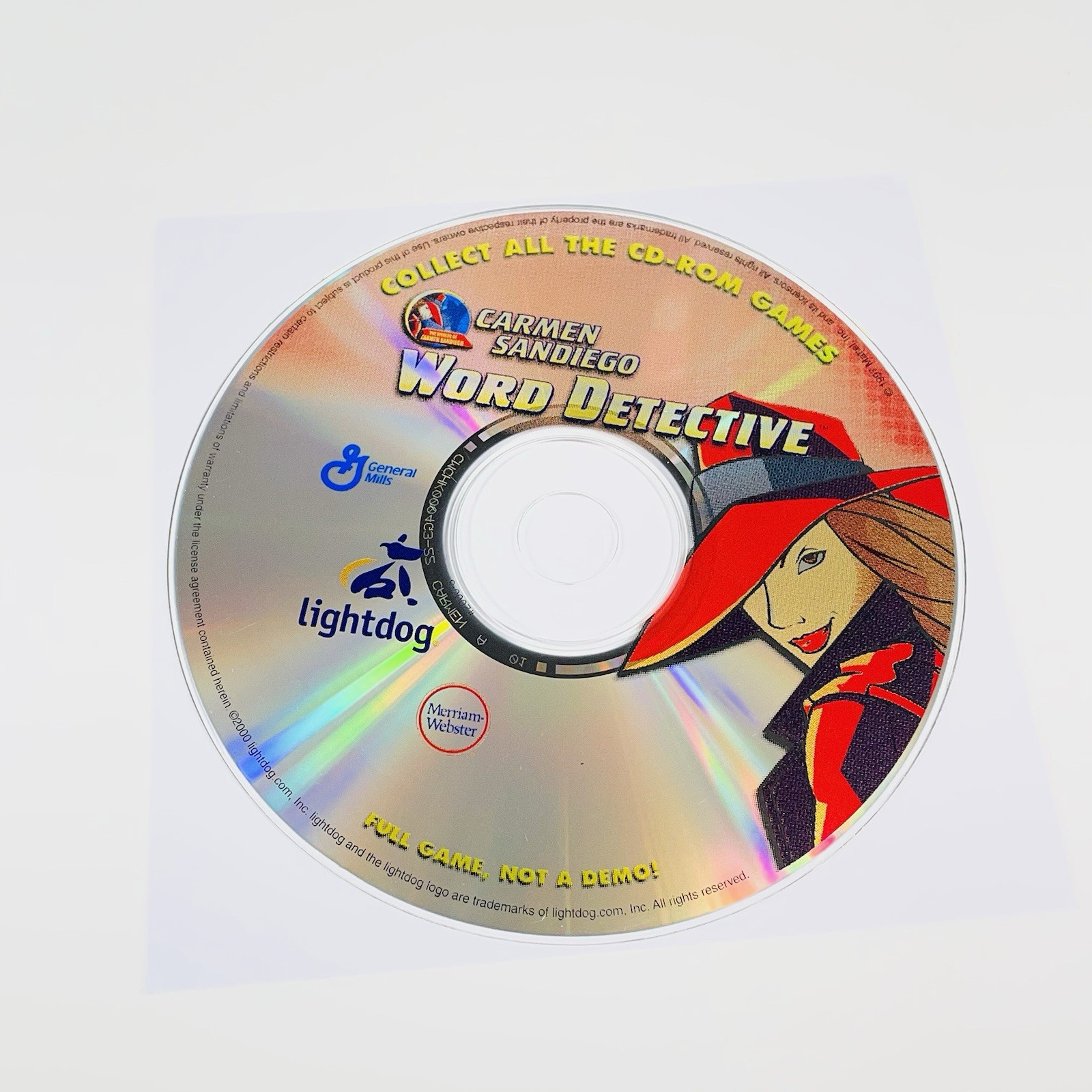Carmen Sandiego Word Detective Educational Childrens Geography PC Game