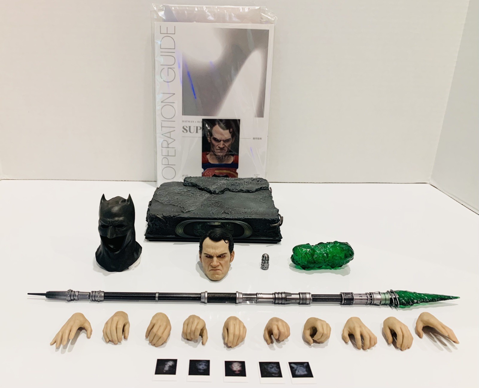 Inart 1/6 Superman BvS accessory lot