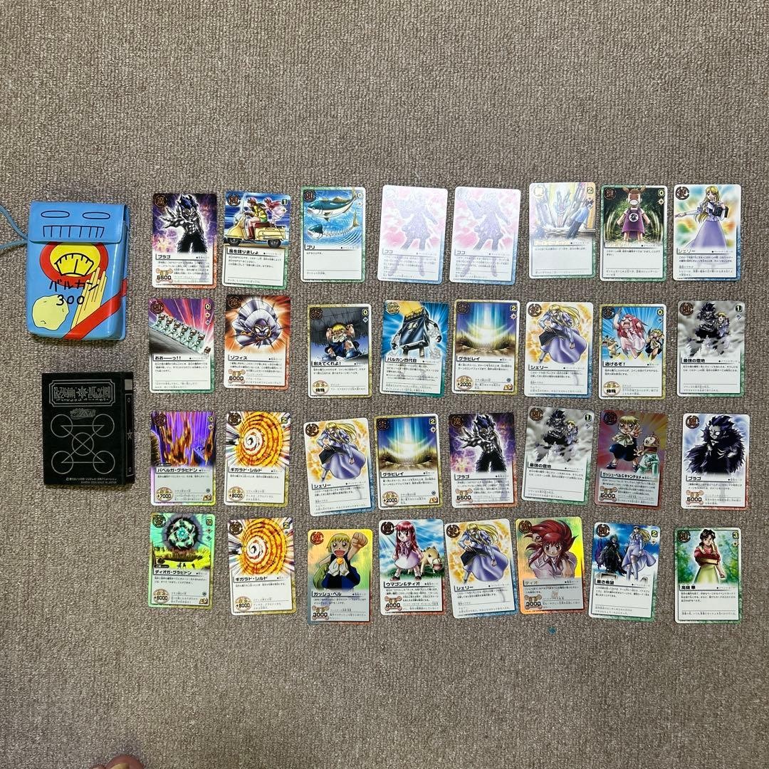 Zatch Bell THE CARD BATTLE Trading Cards Large Set Case Storage Box 2004