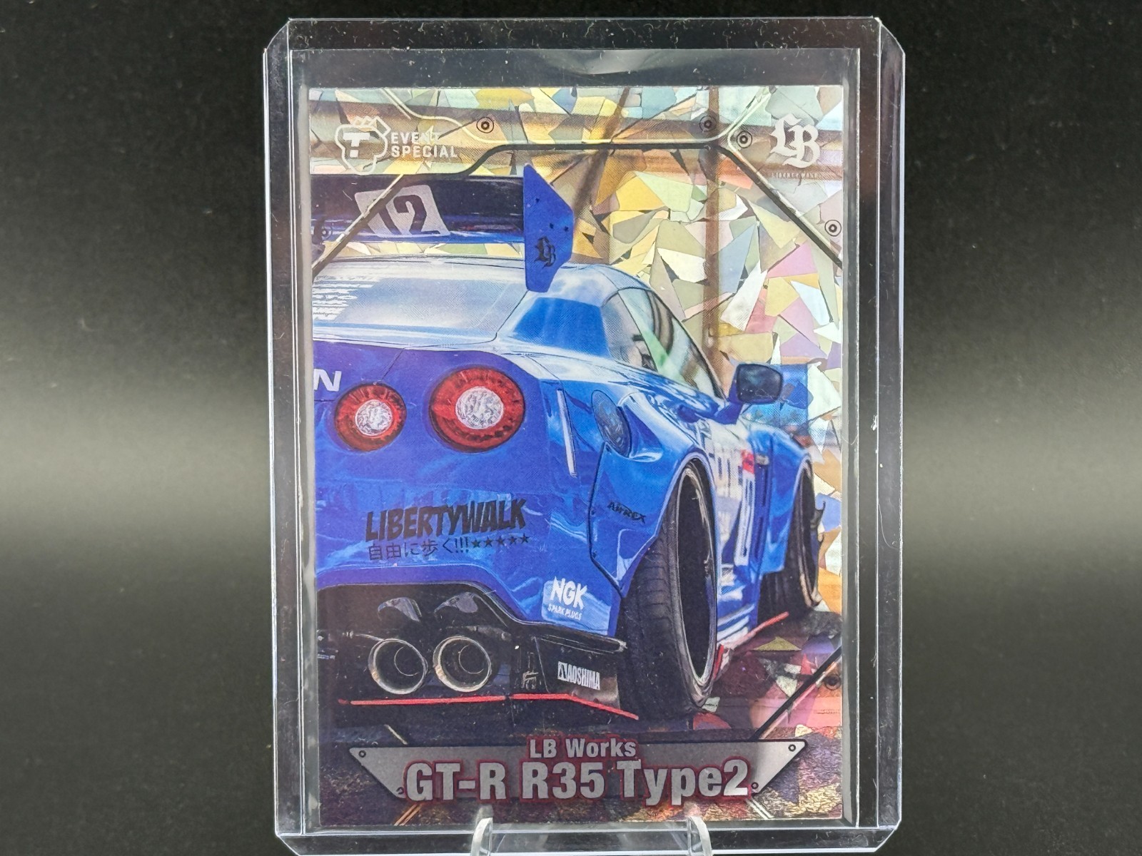 Tarmac Works Cards LB Works GT-R R35 Type 2 Cracked Ice 102/149 Event Special 2