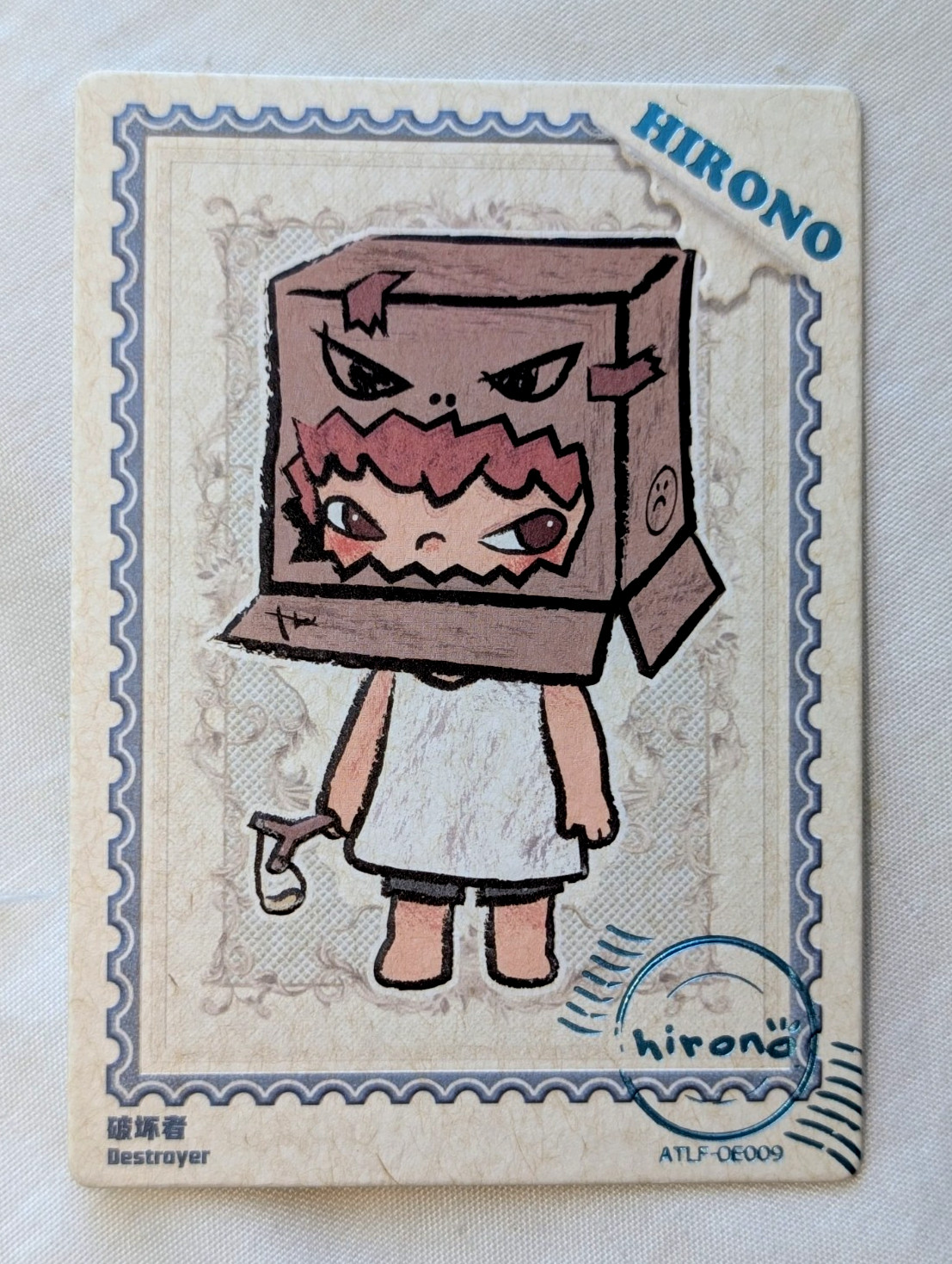 2024 pop mart POPCARD art series Hirono Destroyer ATLF-OE009 233/369 card stock
