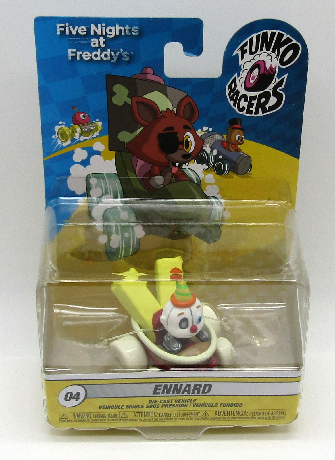 New 2018 Funko Racers Five Nights at Freddy's Ennard 04 Die-Cast Vehicle