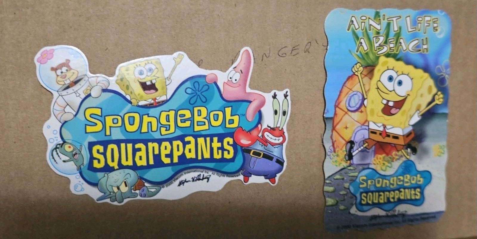 2000 Viacom Spongebob Squarepants FIRST ITEM EVER Manufactured for The Series.