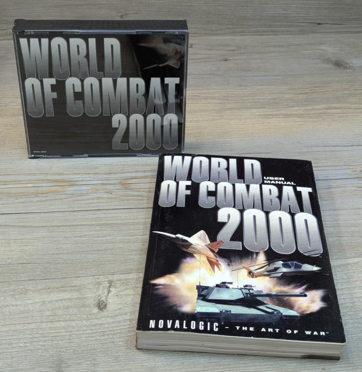 World of Combat 2000 3-CD ROM Set Armored Fist 2 / F22 Lightning II / Comanche
