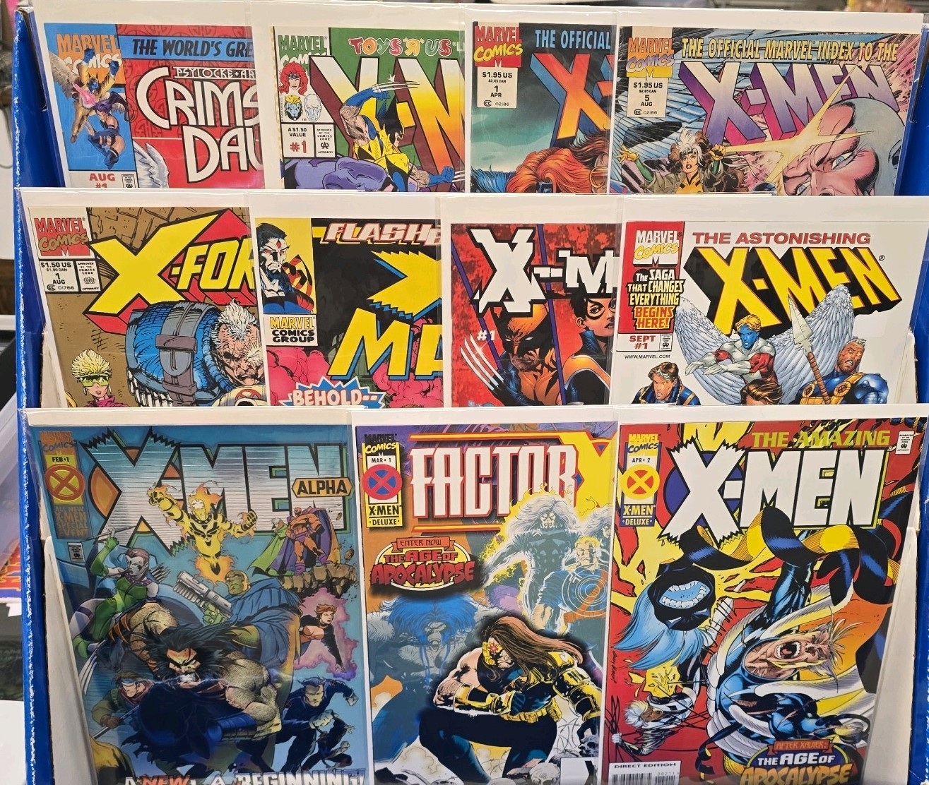 Misc. X-Men Comics Lot of 20 (Marvel) FN/NM comics 
