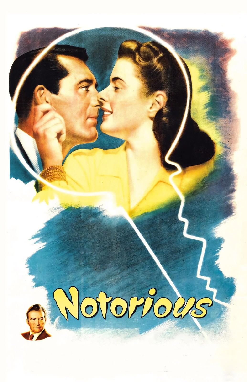 Notorious 1946 Poster Print Wall Art Movie Decor