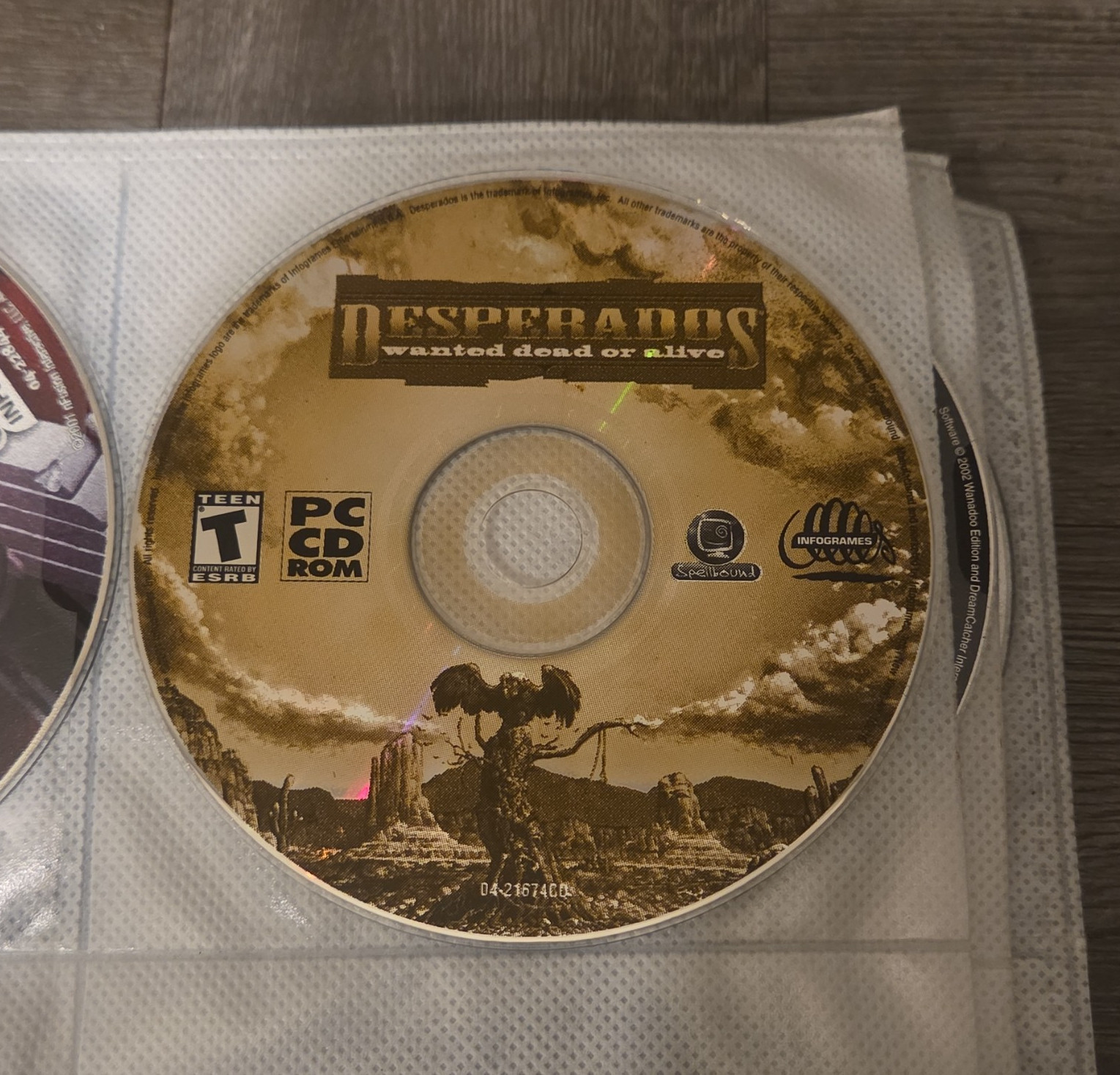 Infogrames Desperados: Wanted Dead or Alive PC CD-ROM Game (Teen Rated T)