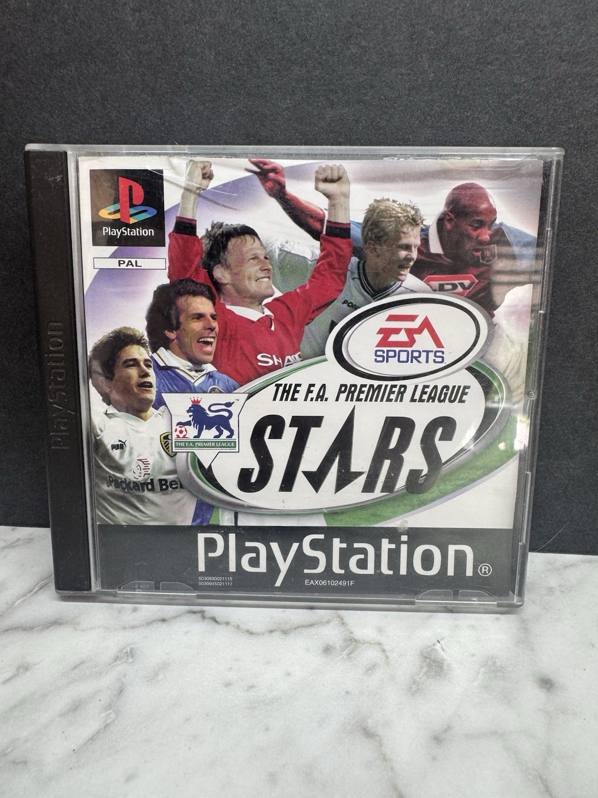 THE F.A. PREMIER LEAGUE STARS Sony playstation PS1 PS2 PS3 PAL Complete **READ**