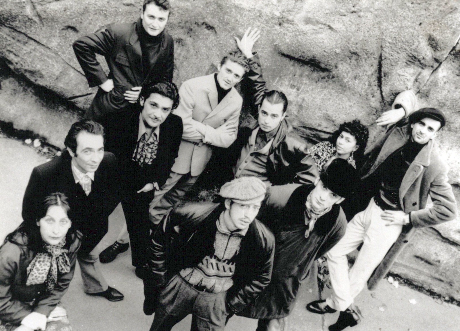 Les Negresses Vertes Photo Orig Black And White Press Promotion December 1991