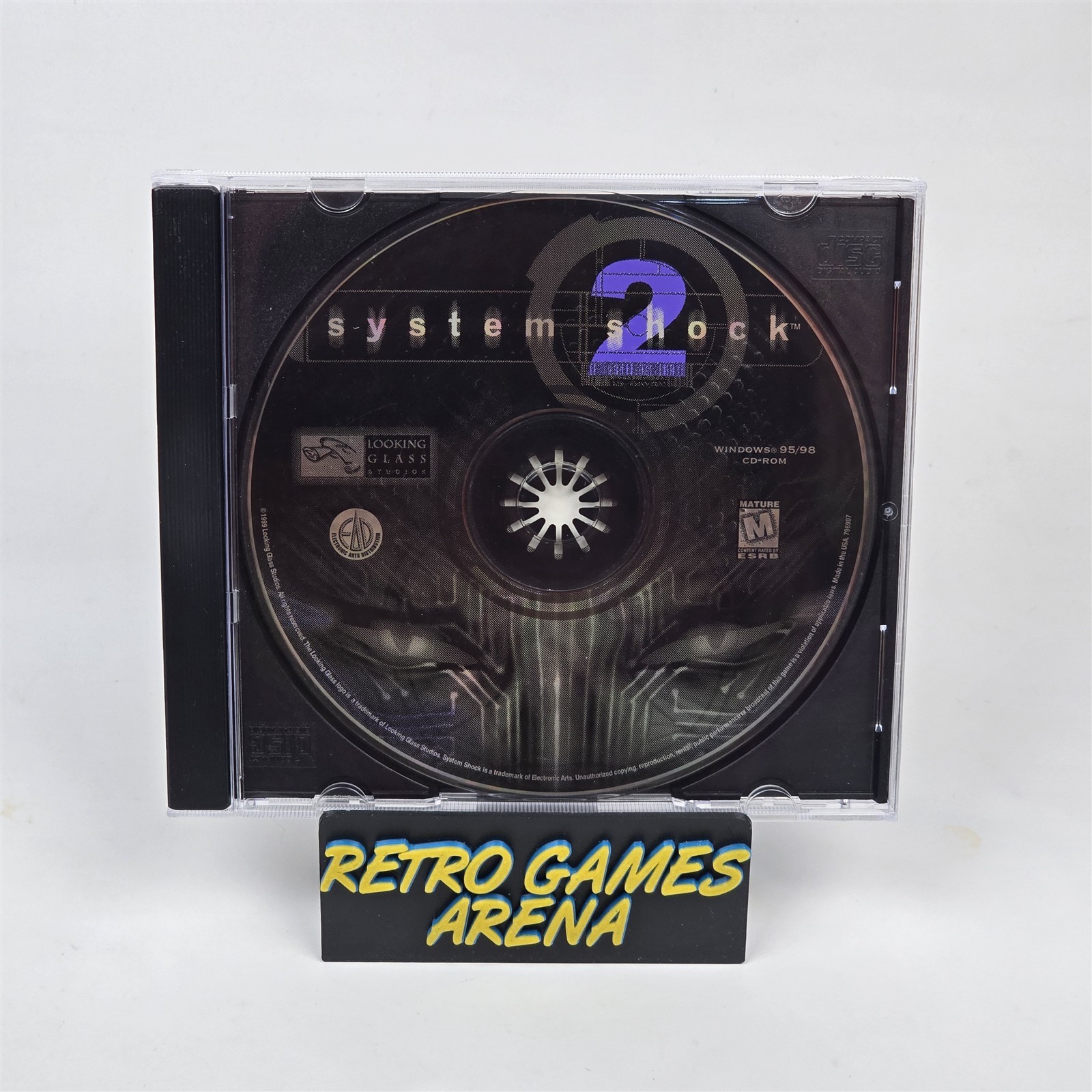 System Shock 2 (PC CD-ROM) Jewel Case & Disc 