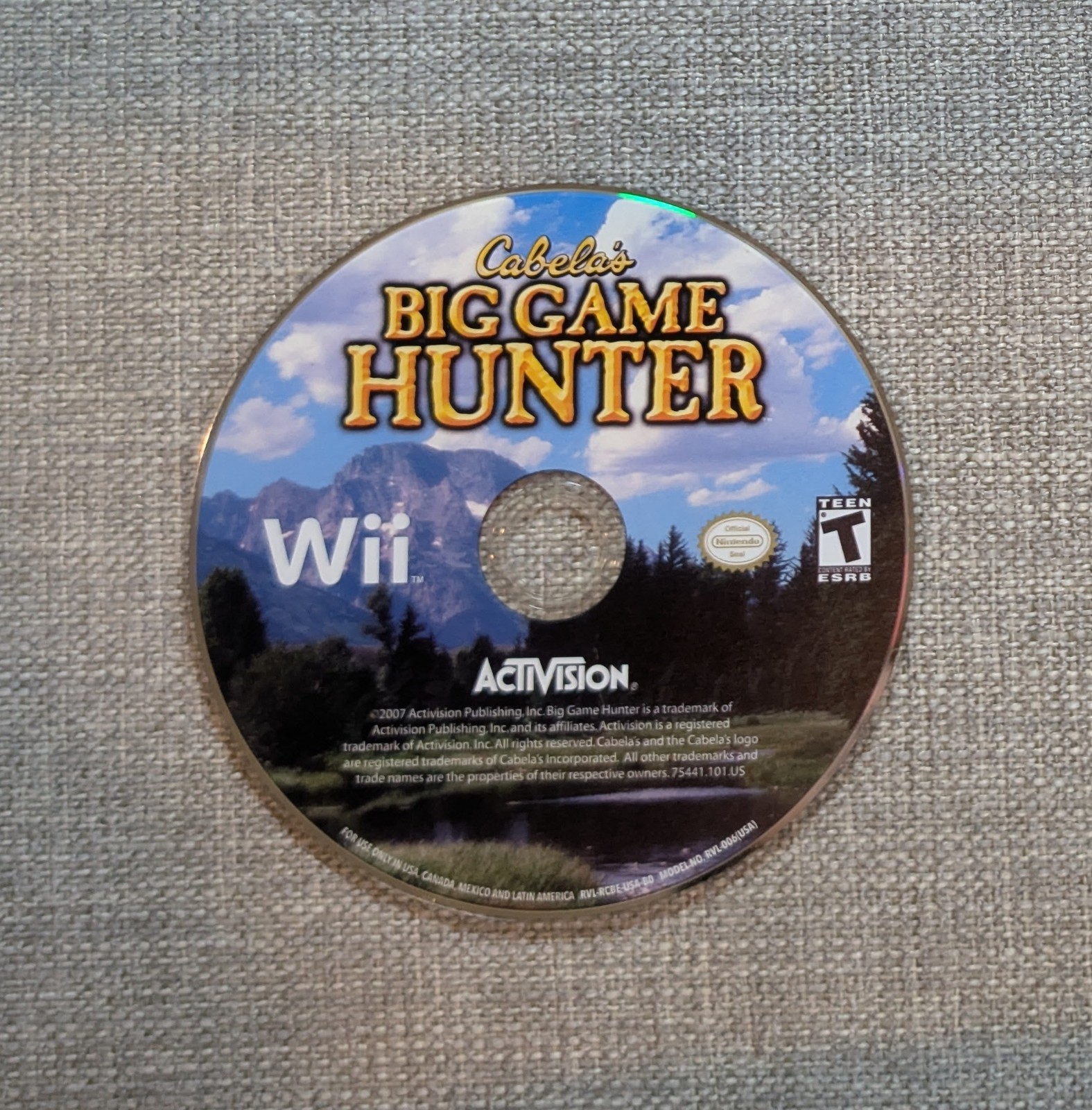 Cabela's Big Game Hunter 2008 (Wii) *SLOW SHIPPING* - NO TRACKING
