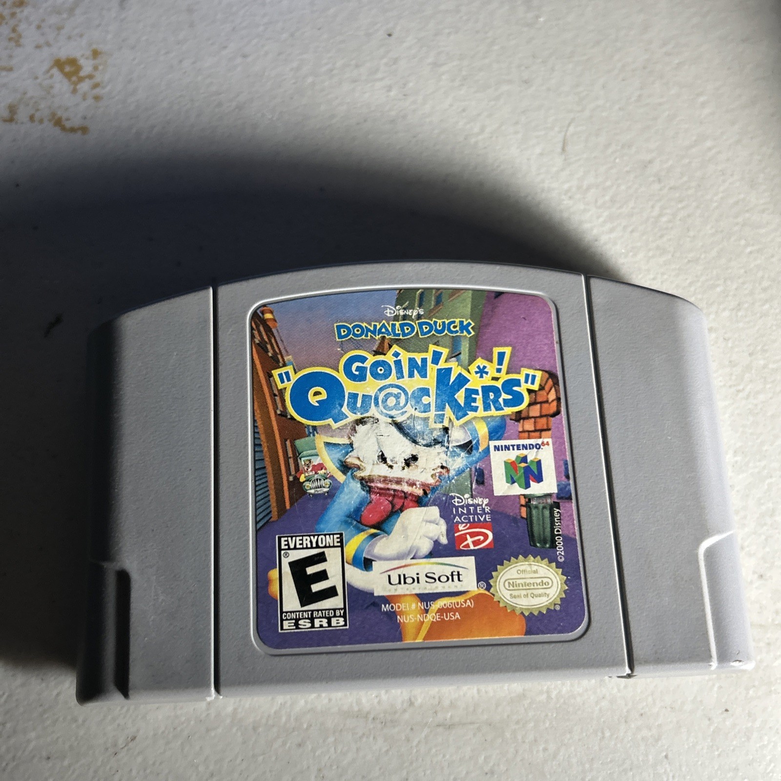 Disney's Donald Duck: Goin' Quackers Nintendo 64 N64 Authentic
