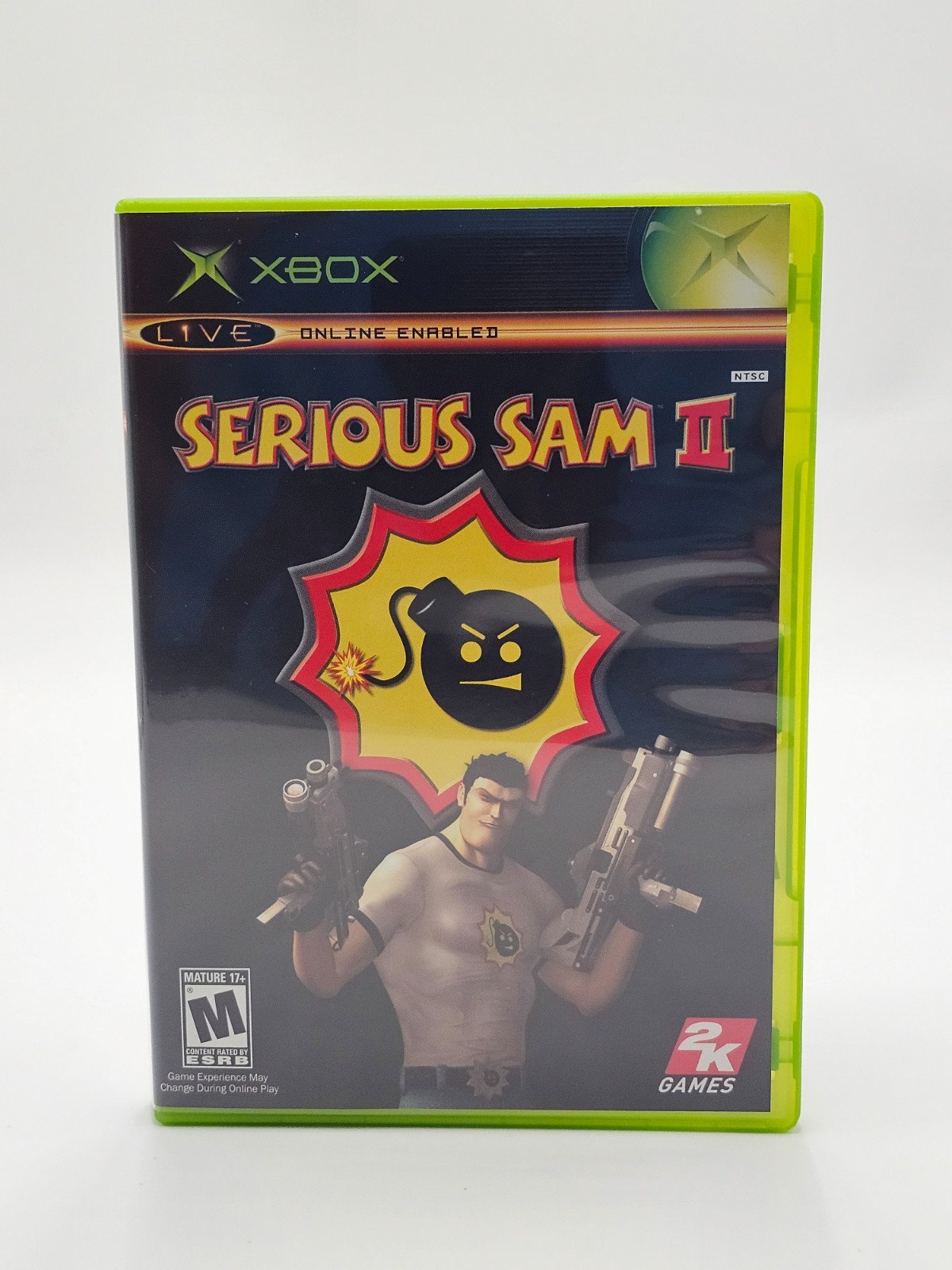 Microsoft Xbox Serious Sam II CIB Cleaned & Tested