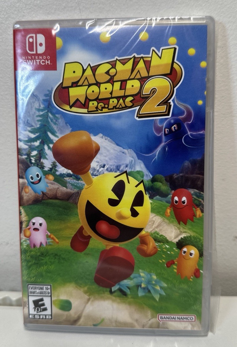 Pac-Man World 2 Re-Pac Nintendo Switch New & Sealed