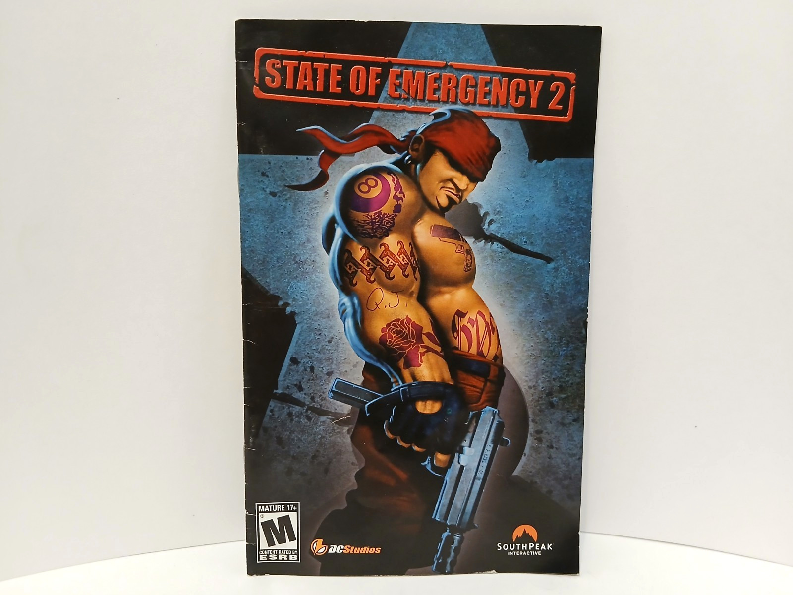 State of Emergency 2 - Instruction Manual Only Playstation 2 PS2